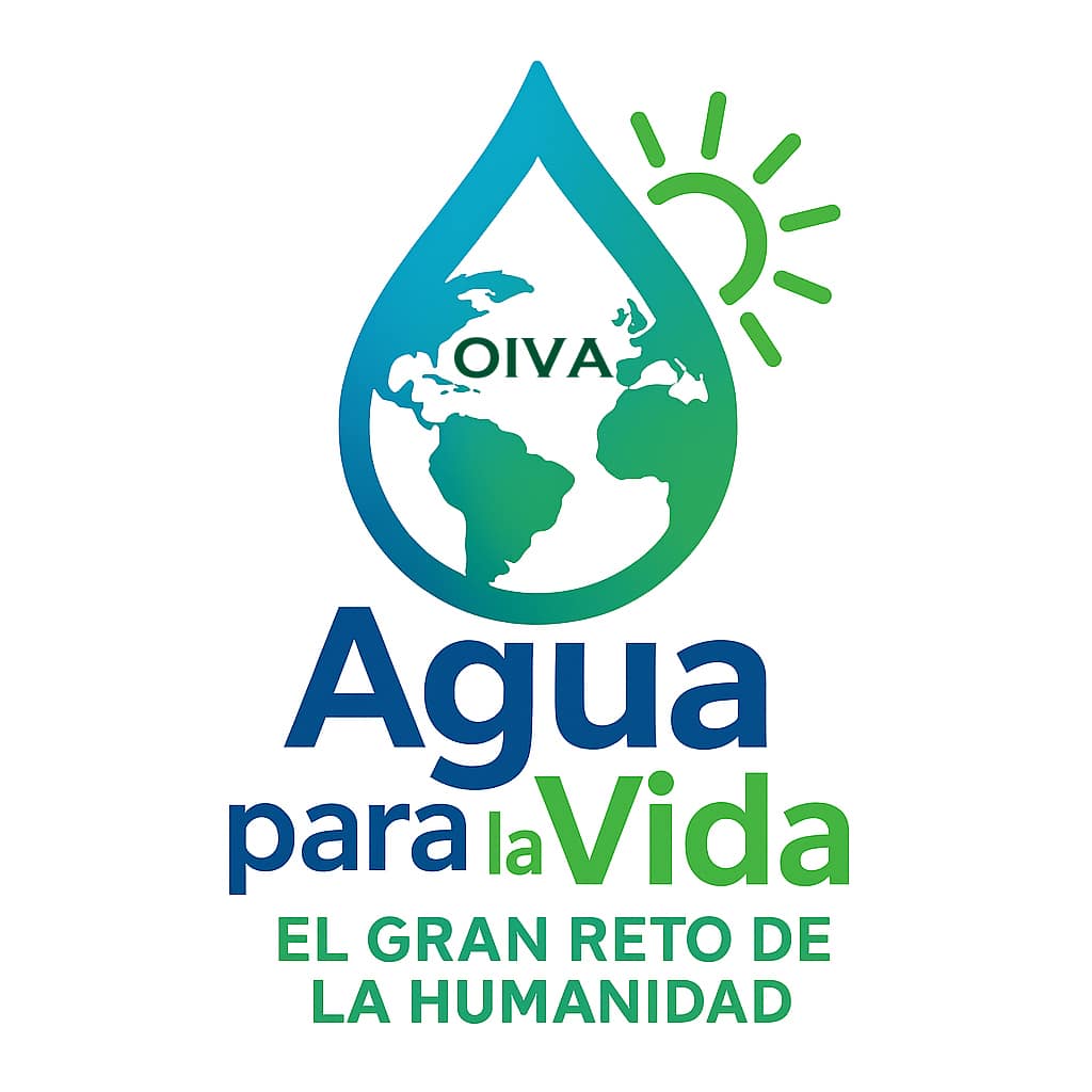 Agua para la Vida – El Gran Reto de la Humanidad | Logo oficial Logo del programa “Agua para la Vida: El Gran Reto de la Humanidad” de OIVA.